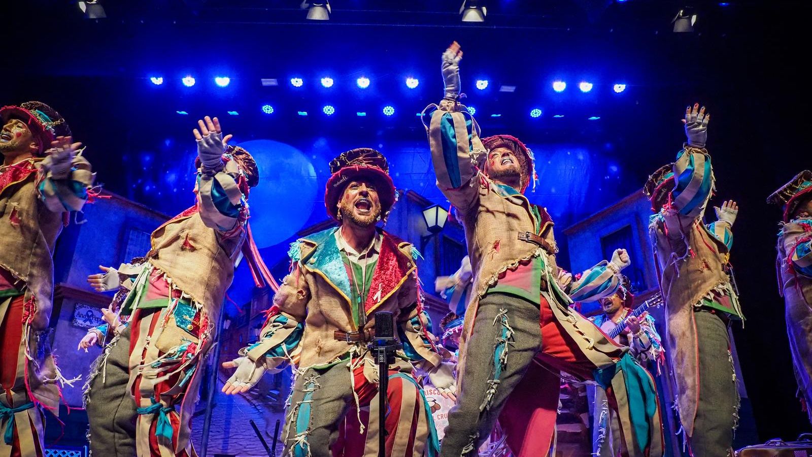 La comparsa 'Los mindundi'.