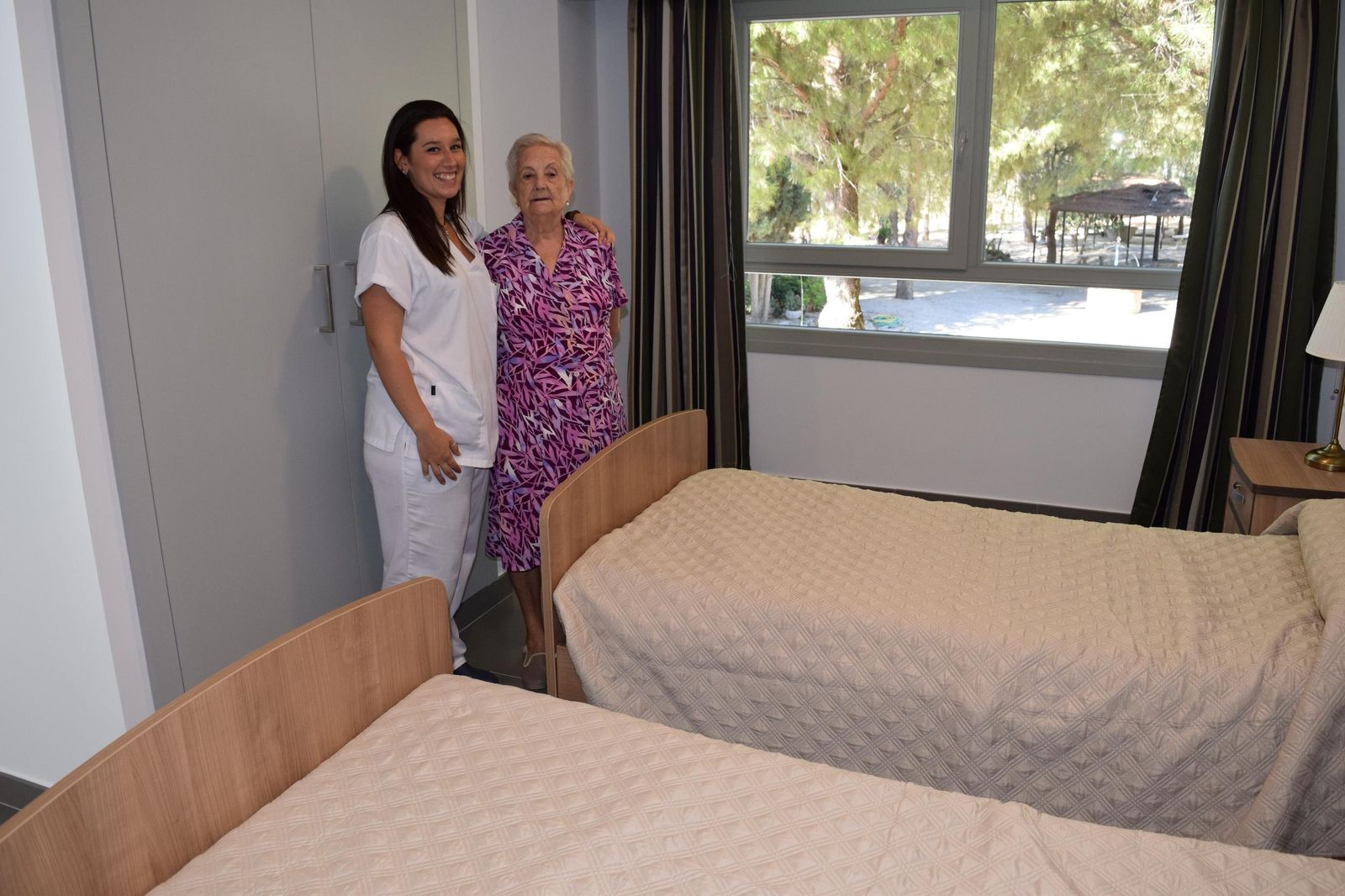 La actual residencia cuenta con 76 plazas.