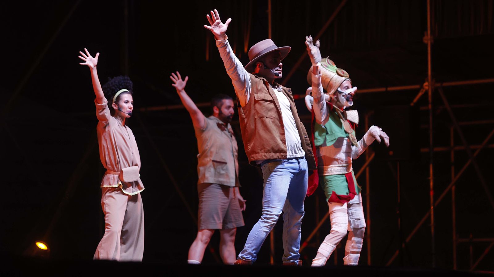 Las fotos del Musical Tadeo Jones