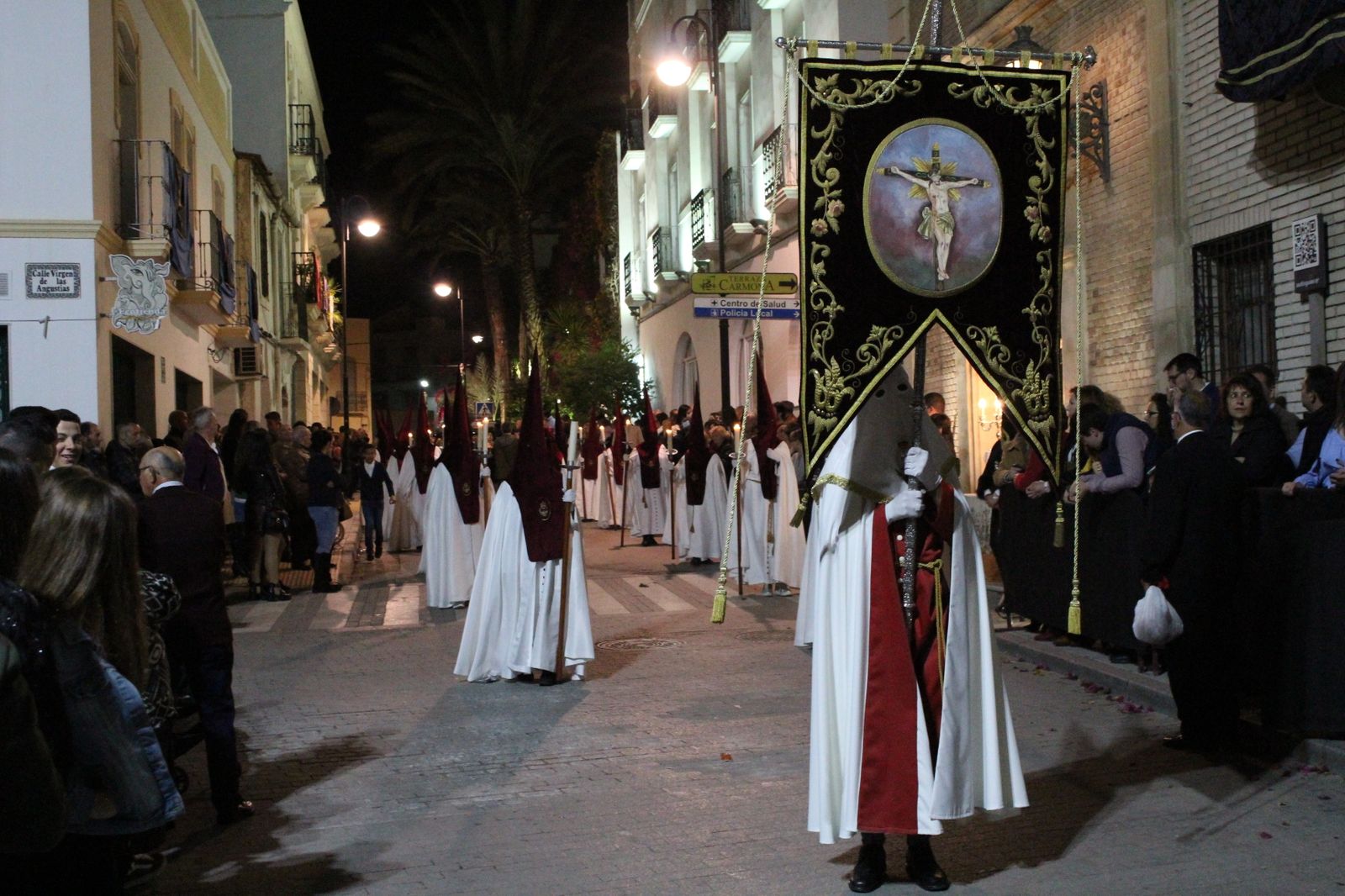 Imágenes de la procesión del Jueves Santo en Vera