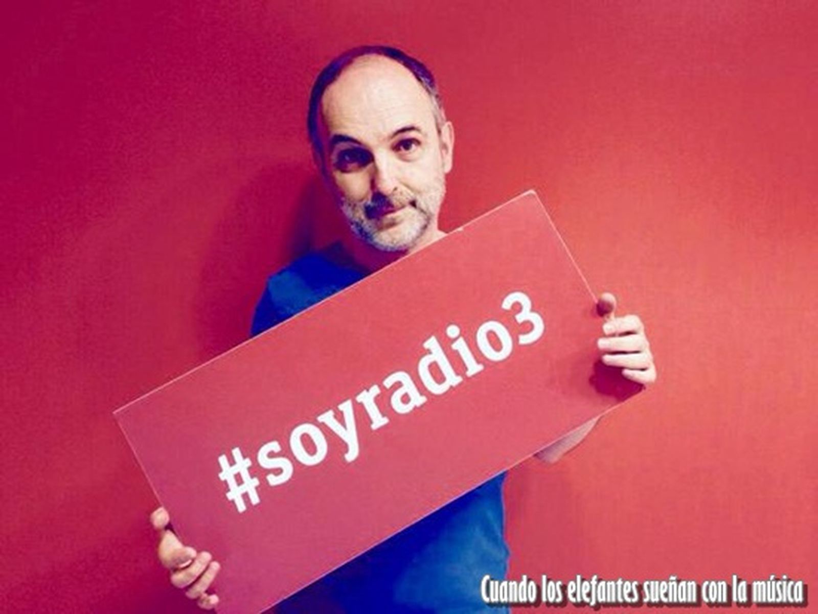 Carlos Galilea, conductor de 'Cuando los elefantes...' en Radio 3