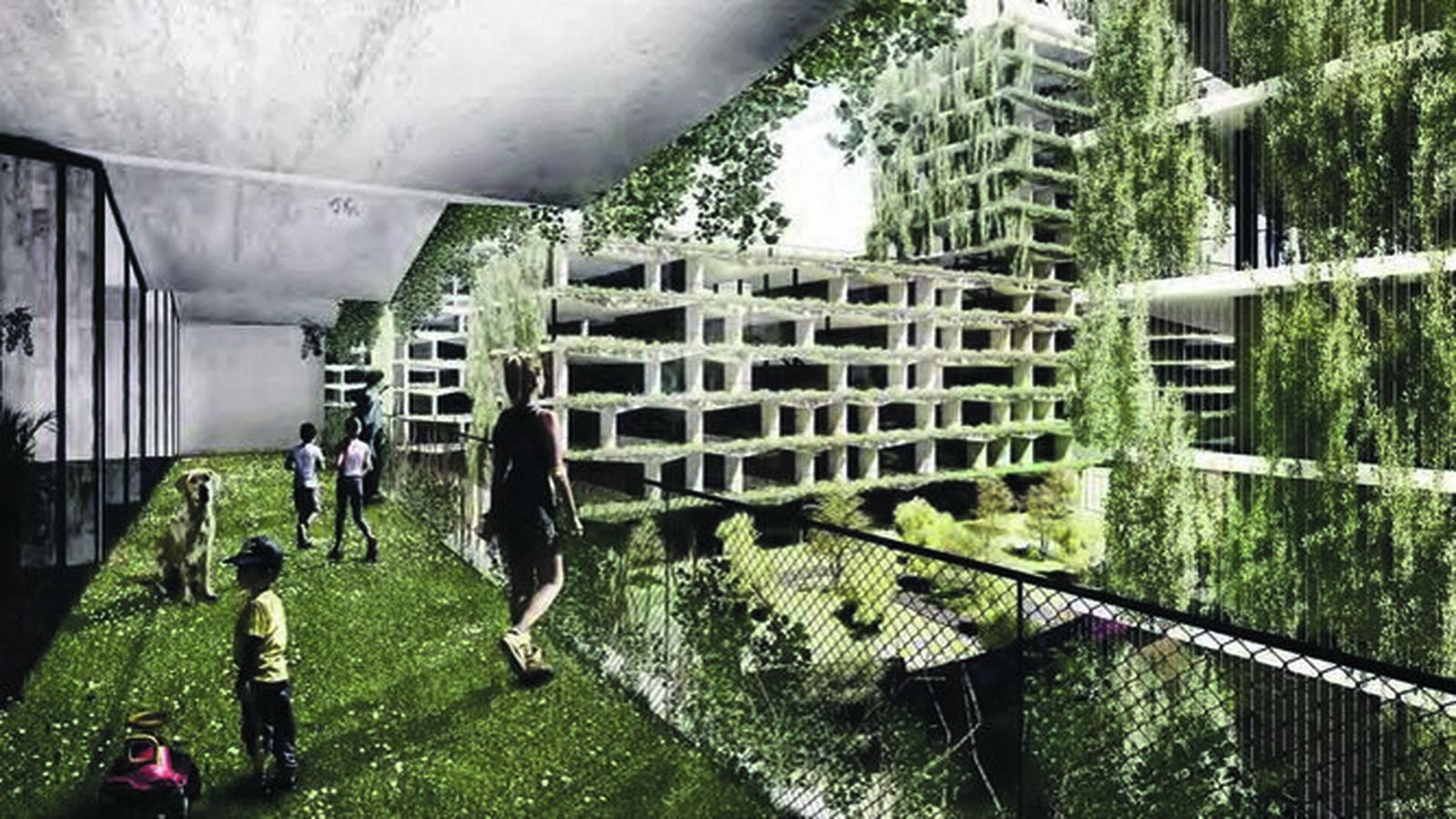 Propuesta Ciudad Jardín Vertical, de Rafael Urquiza Sánchez.