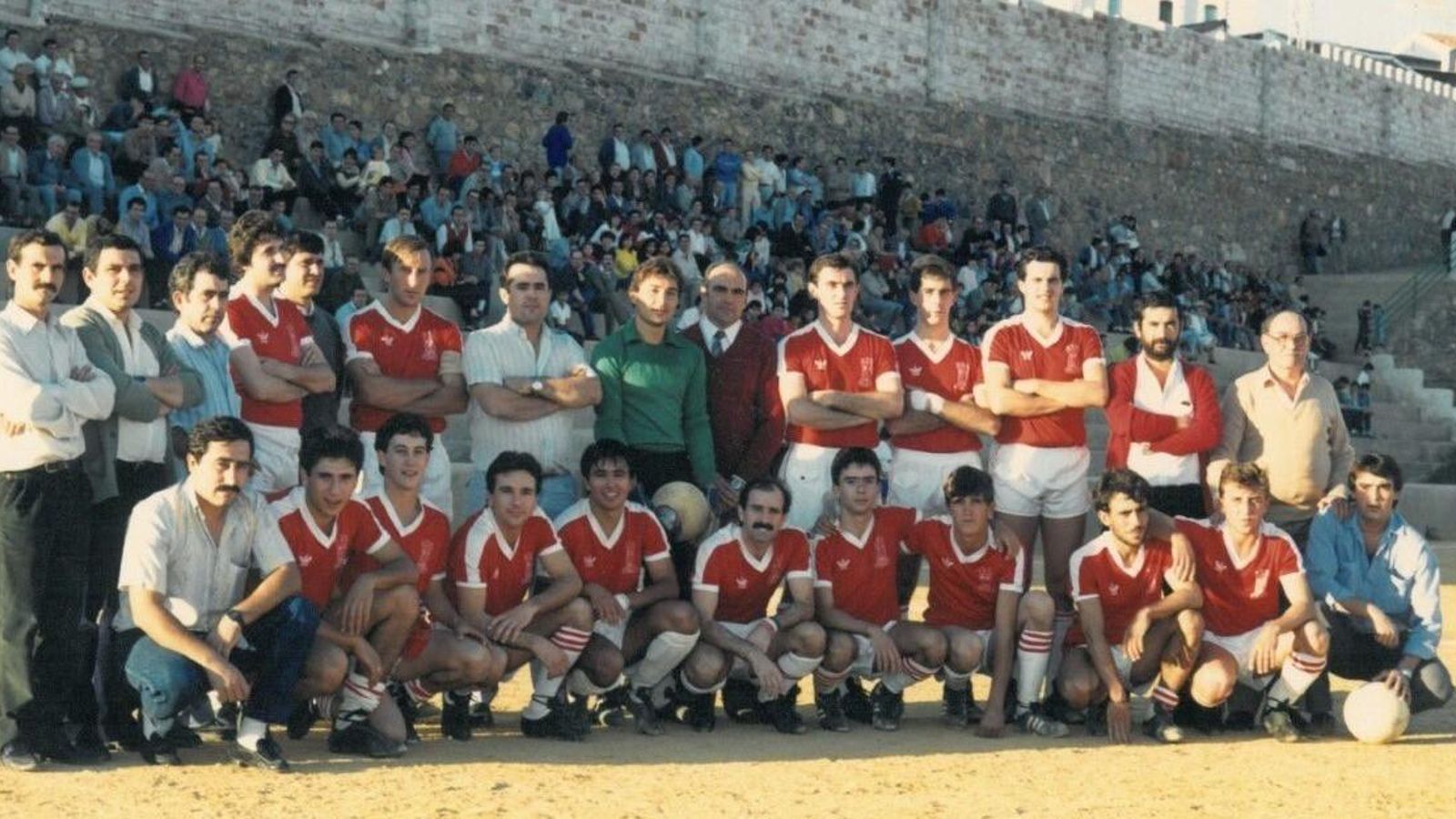 Uno de los primeros equipos que formó el Atlético Espeleño, en los 80.