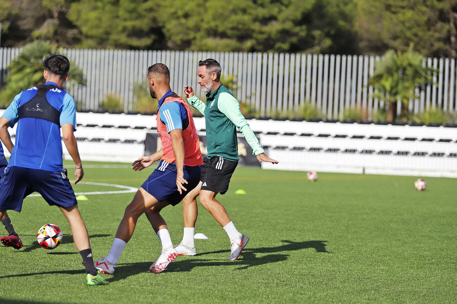 Imágenes del entrenamiento del Recreativo de Huelva