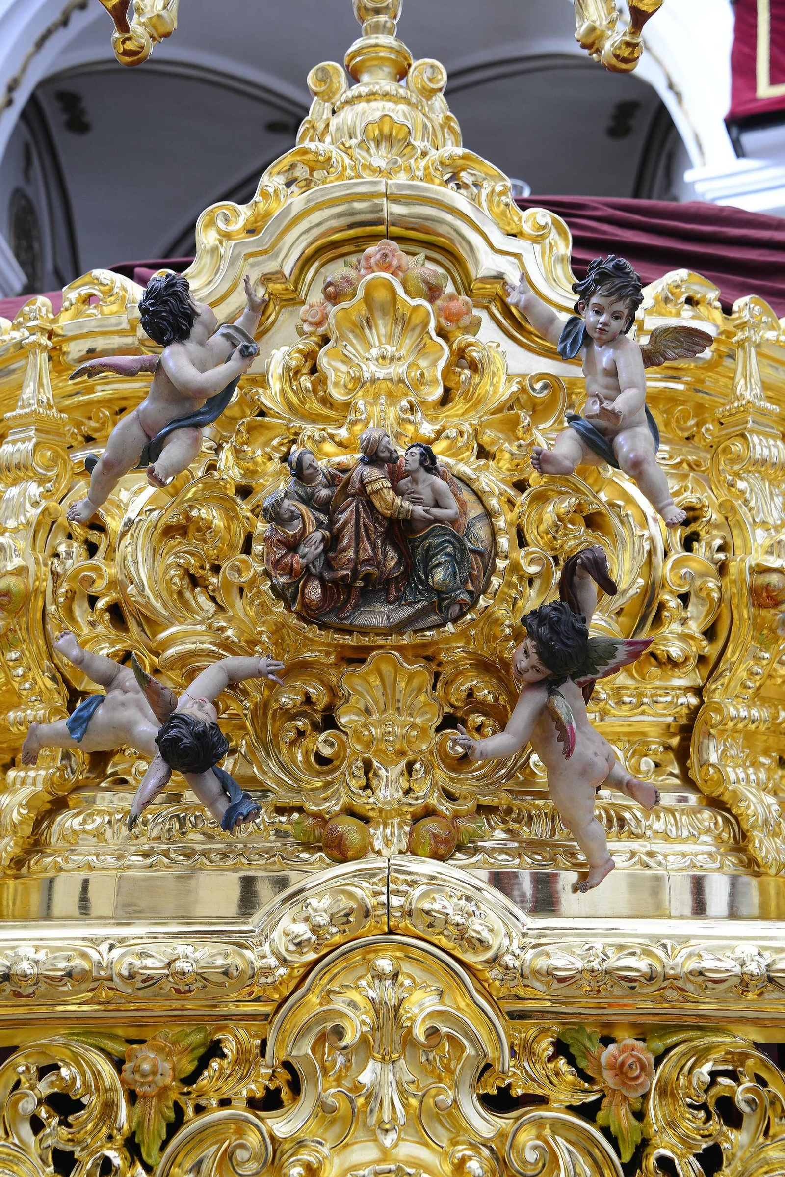 Así ha quedado el nuevo paso del Cristo de la Misericordia