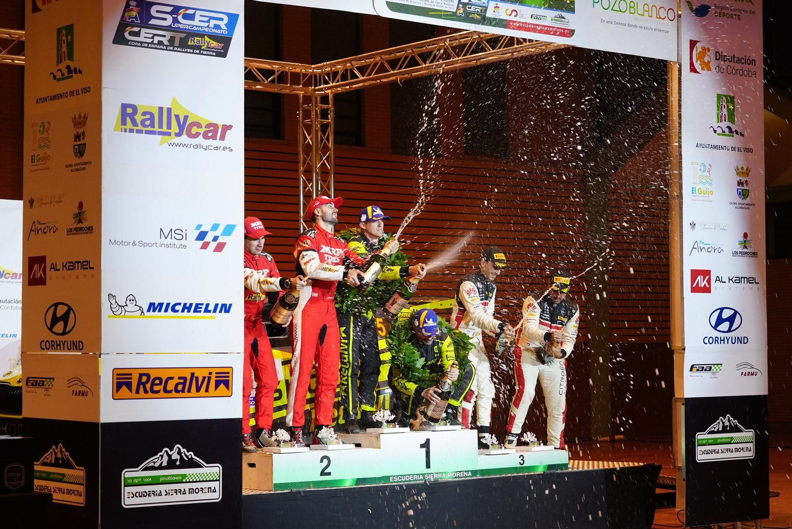 Las mejores imágenes de la entrega de premios del Rallye Ciudad de Pozoblanco
