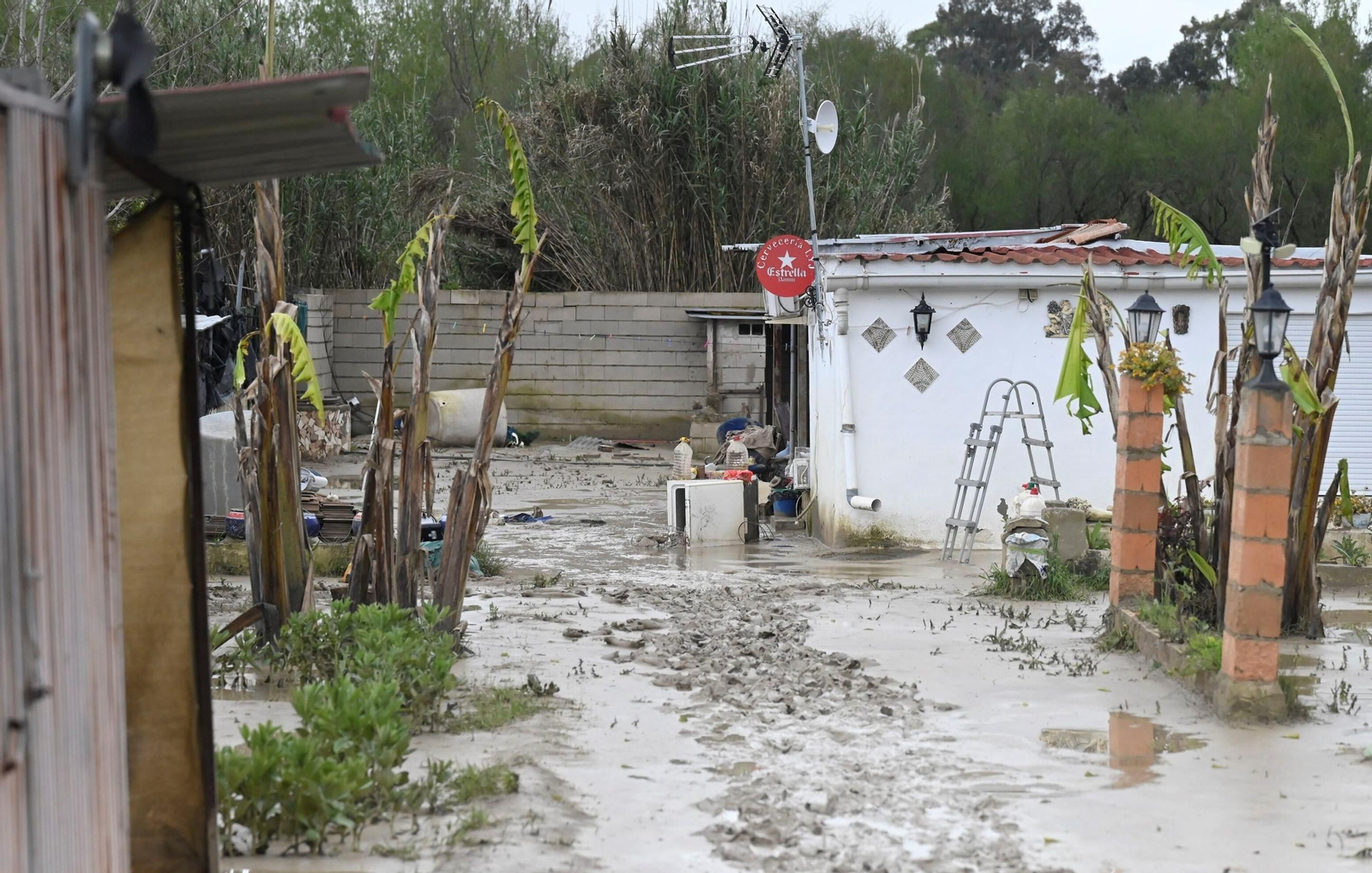 La parcelación de Guadalvalle tras el paso del temporal