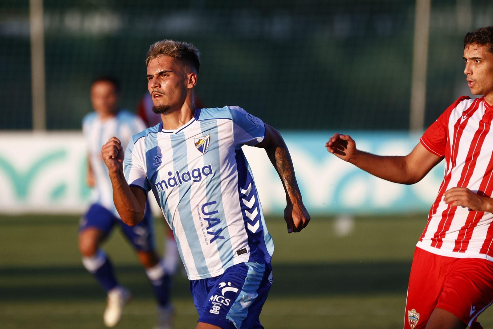 Una imagen del Málaga-Almería