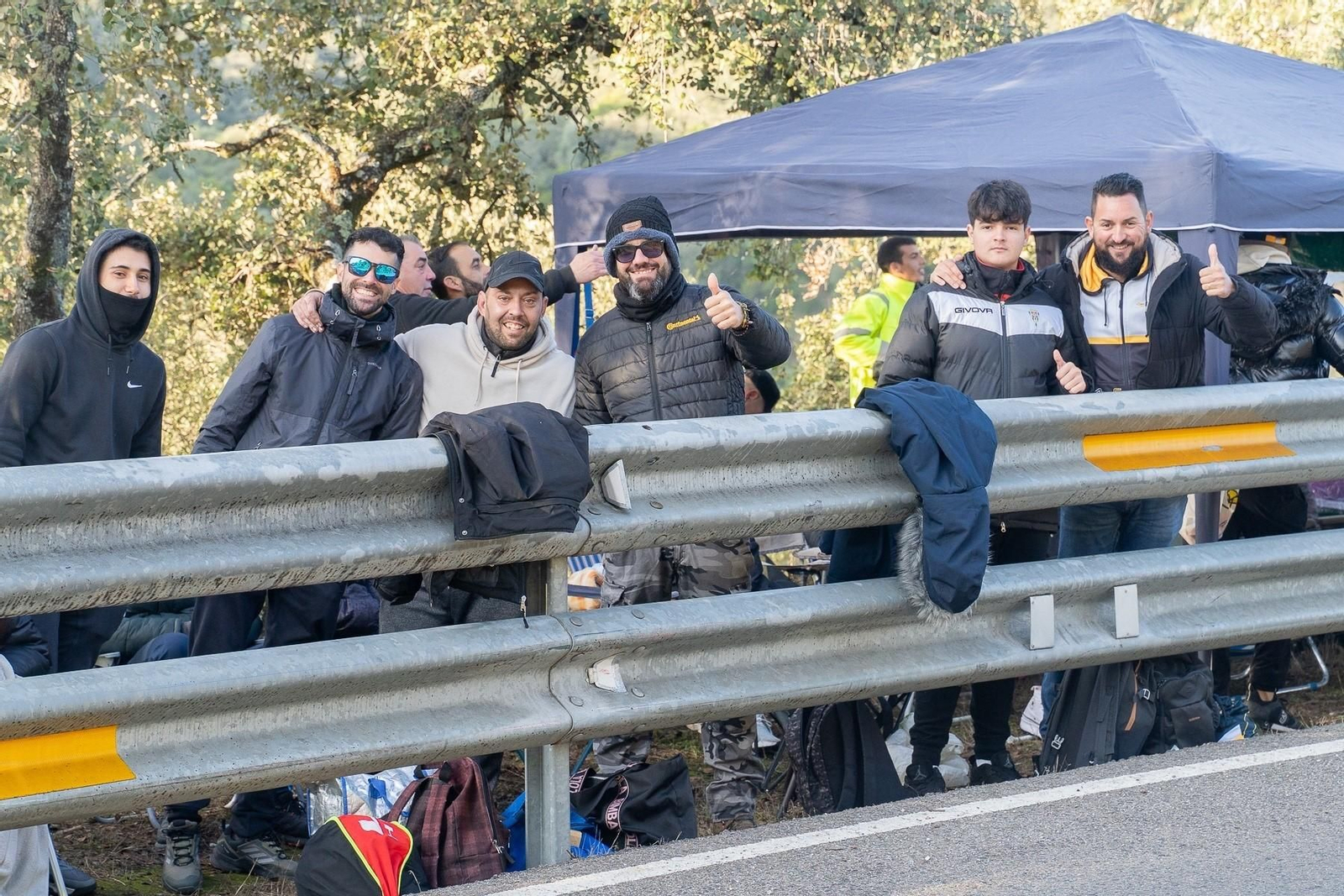 El espectacular arranque de la Subida a Trassierra, en imágenes