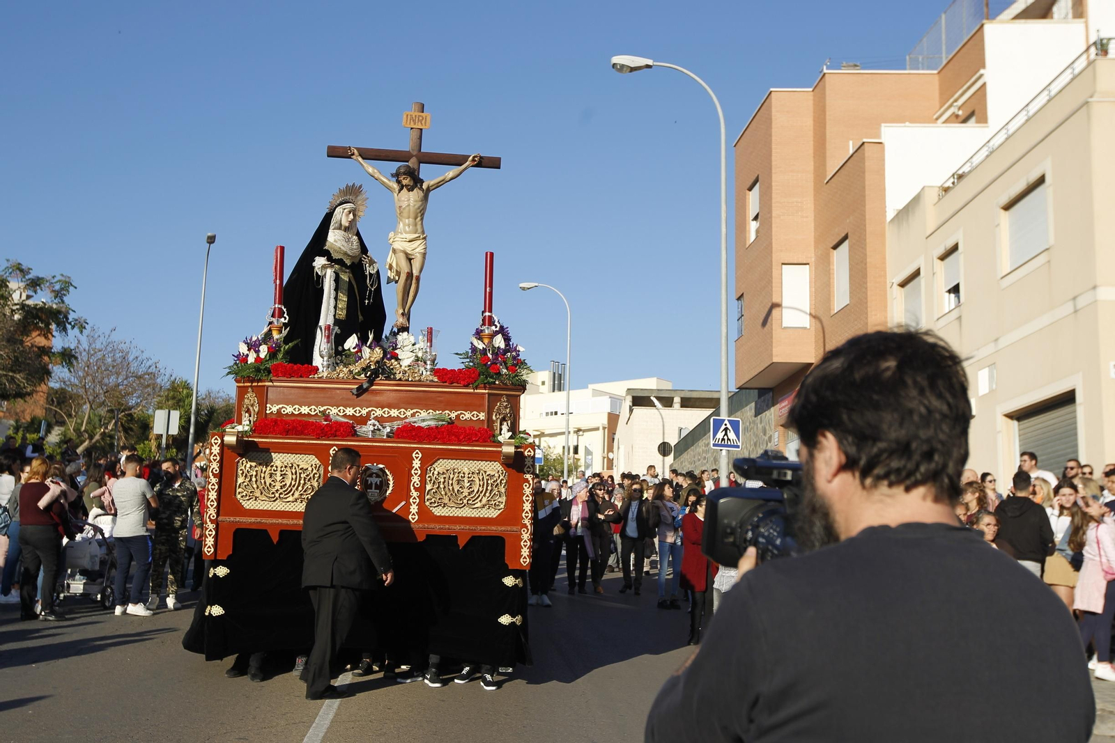 Imágenes de la Procesión del Camino por el Barrio de Araceli