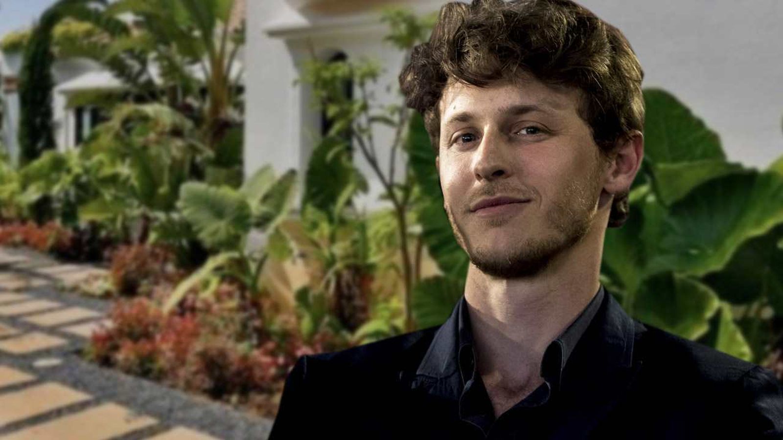 Primer plano de Nicolás Coronado, el hijo actor y modelo de José Coronado y Paola Dominguín.