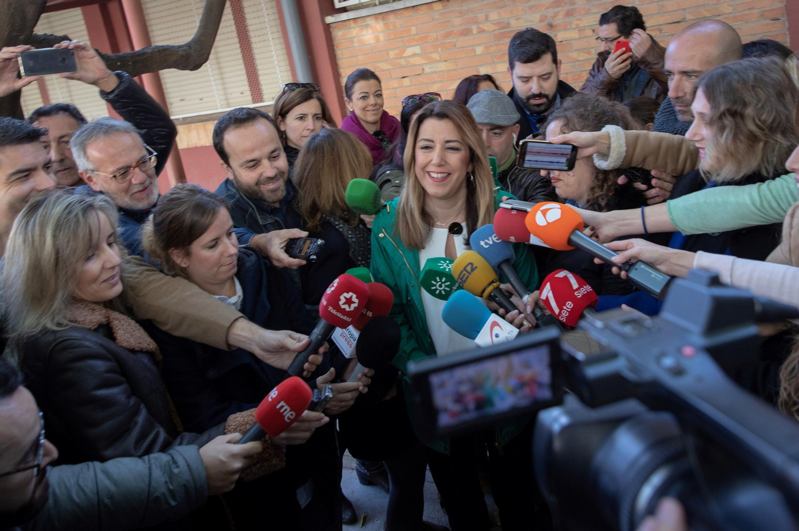 Las imágenes de las elecciones andaluzas 2018