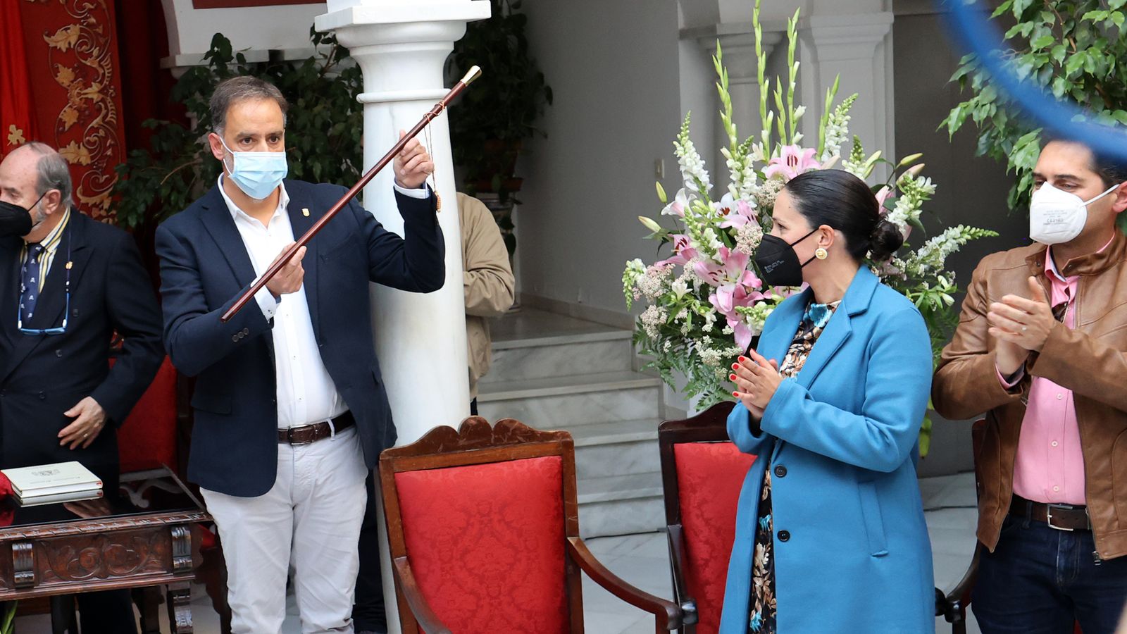 Imágenes de la toma de posesión de Ramón Galán como Alcalde de Trebujena