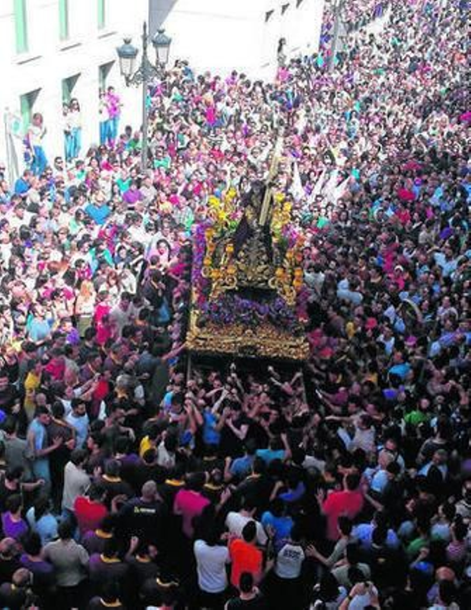 El Nazareno, en lo más alto