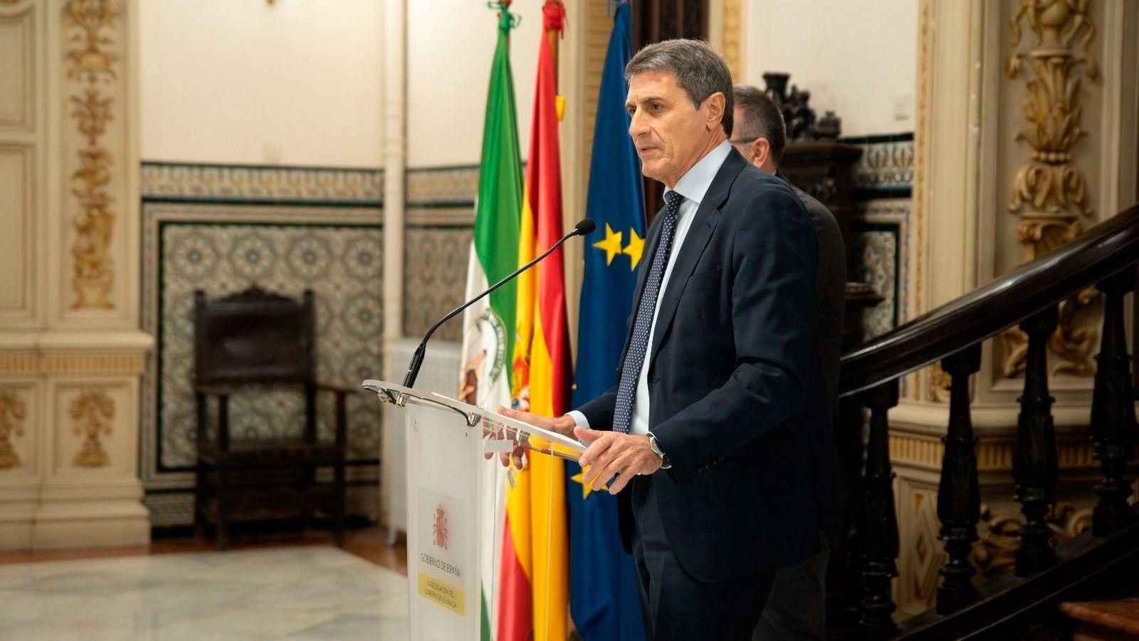 El delegado del Gobierno en Andalucía, Pedro  Fernández