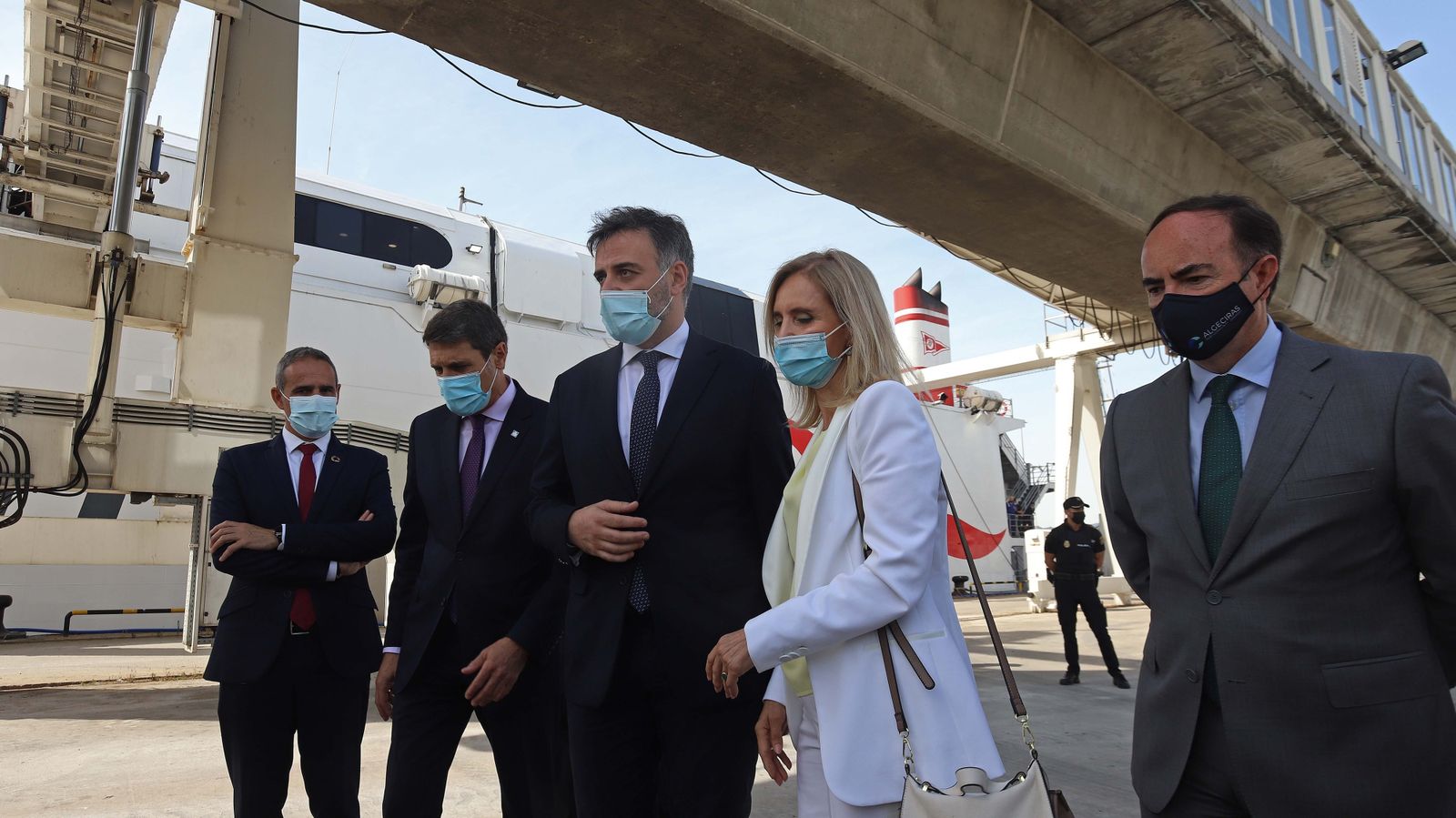 Fotos de las temporeras marroquíes en el puerto de Algeciras