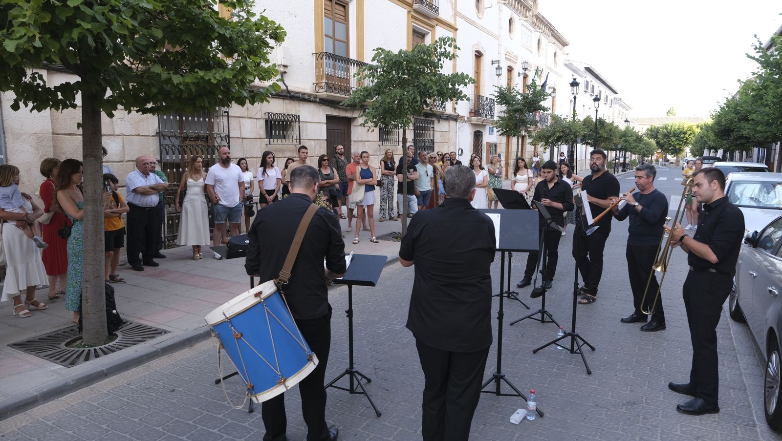 Imágenes del paseo musical Essentia Ministriles. XXI Festival de Música Renacentista y Barroca de Vélez Blanco