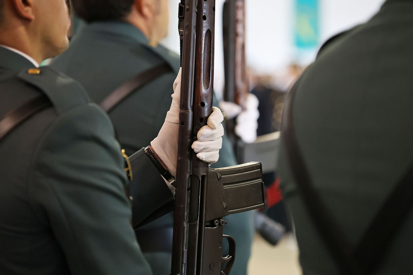 Imágenes de la jura del cargo de Julio Serrano Checa como Jefe de la Comandancia de la Guardia Civil de Huelva