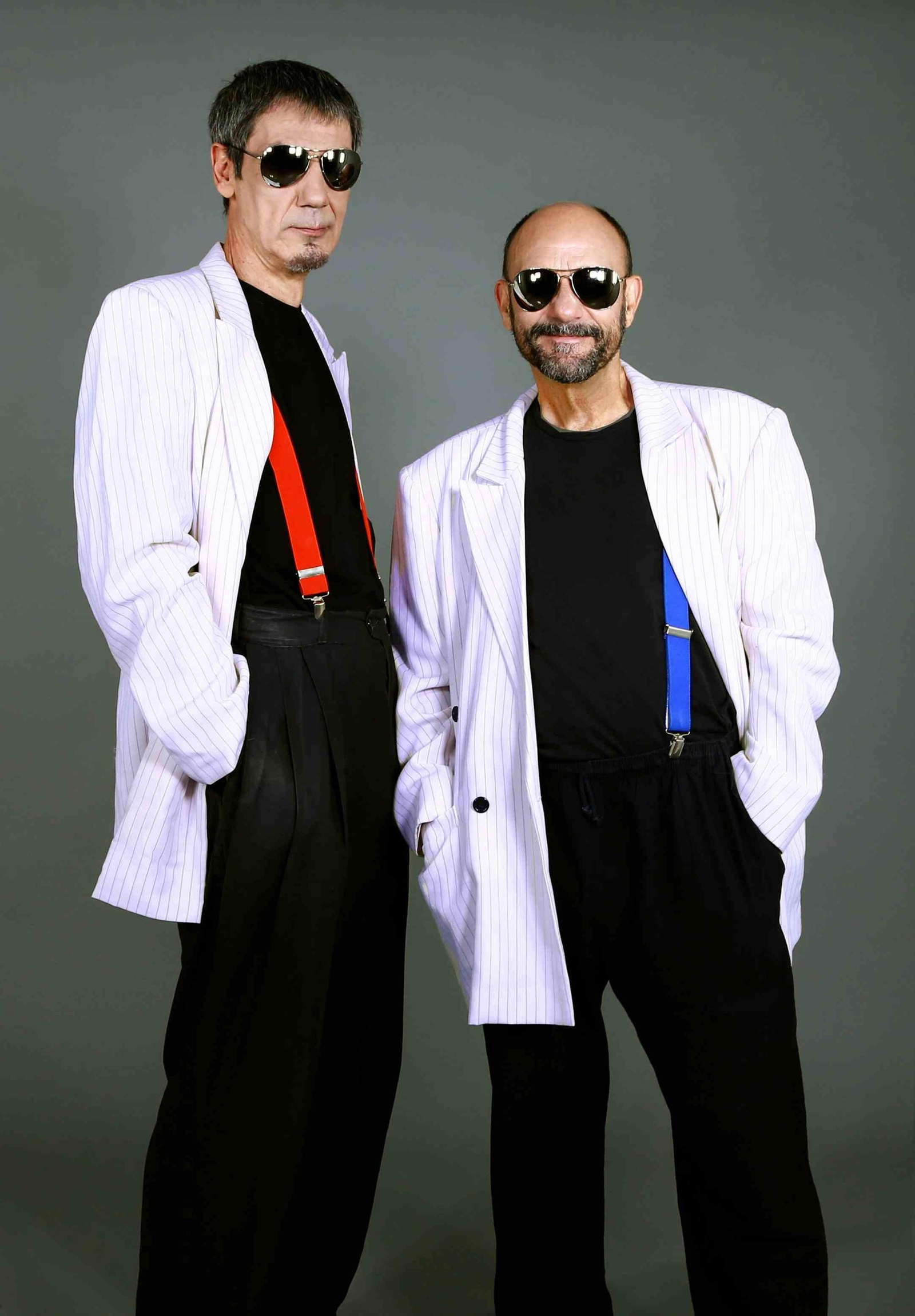 Los humoristas Carlos Faemino (izquierda) y Javier Cansado.