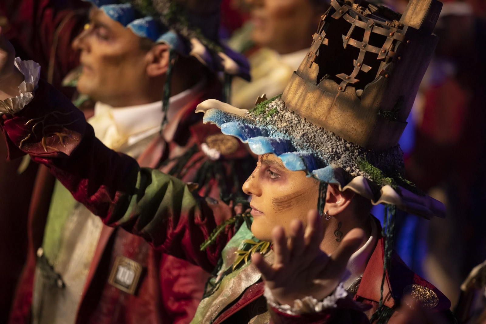 La última jornada de semifinales del Carnaval de Huelva, en imágenes