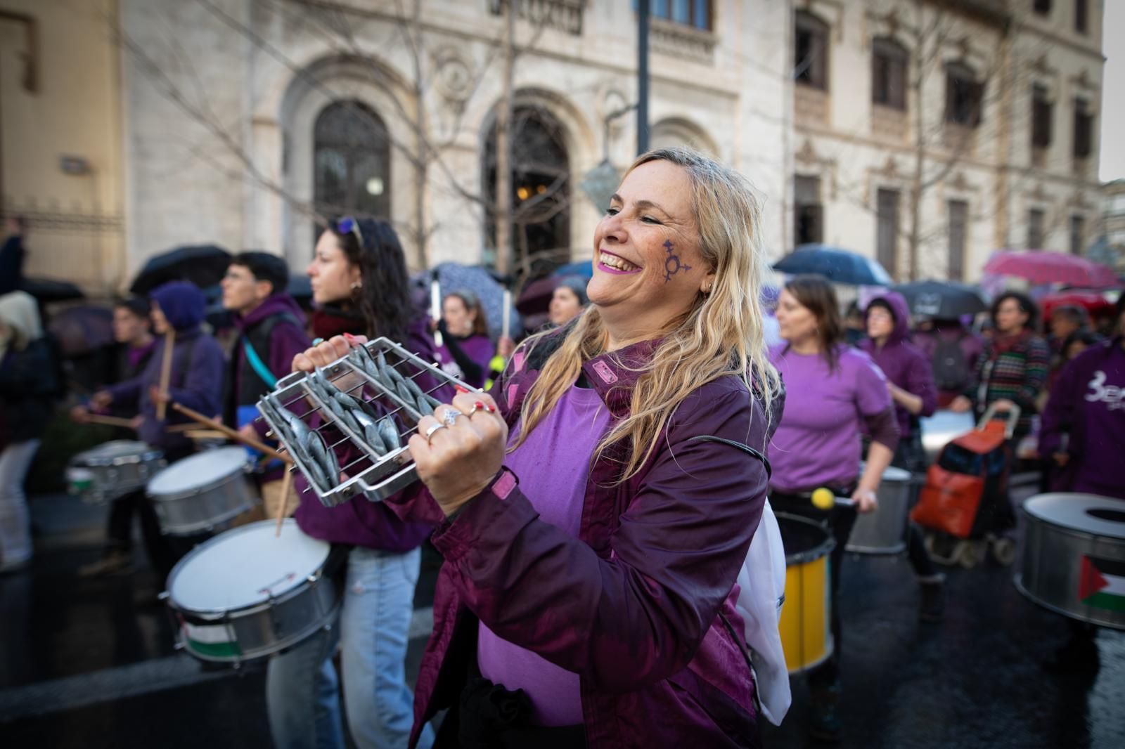 La manifestación del 8M por el Día de la Mujer, en marcha