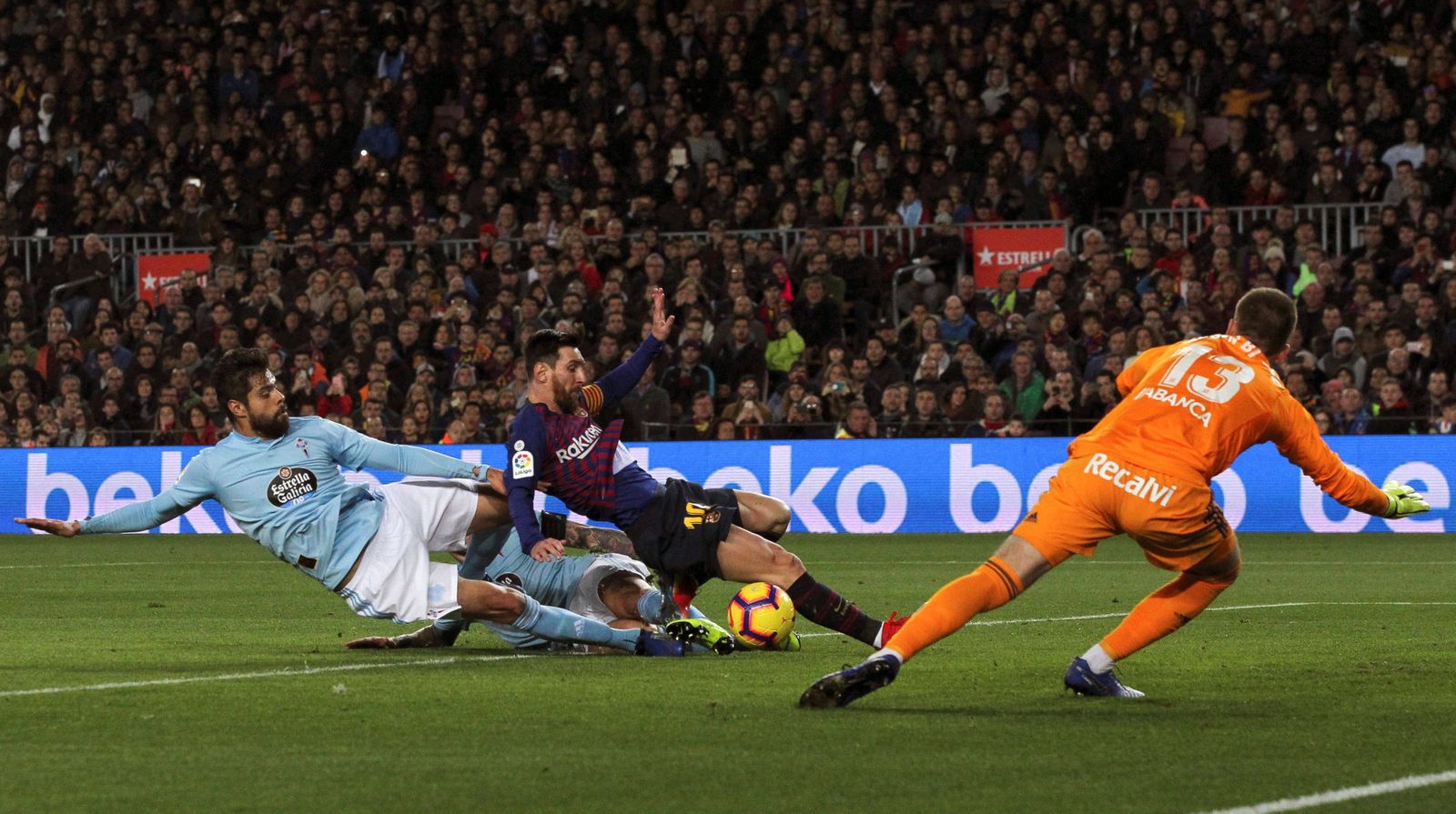 Las imágenes del Barcelona-Celta