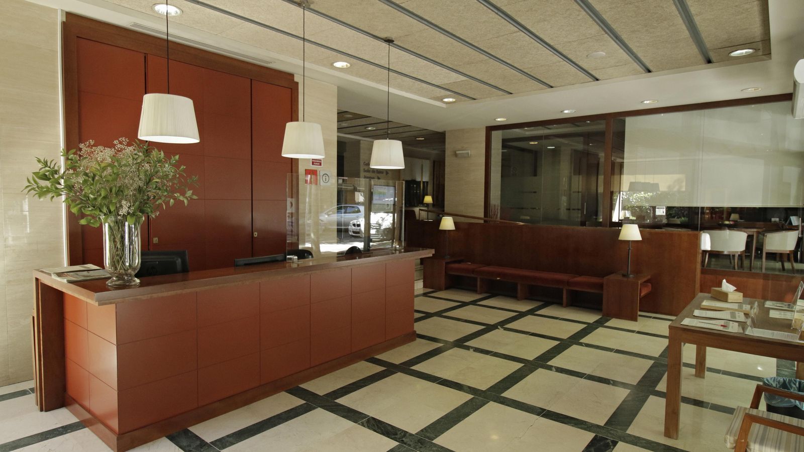 Zona de rececepción.