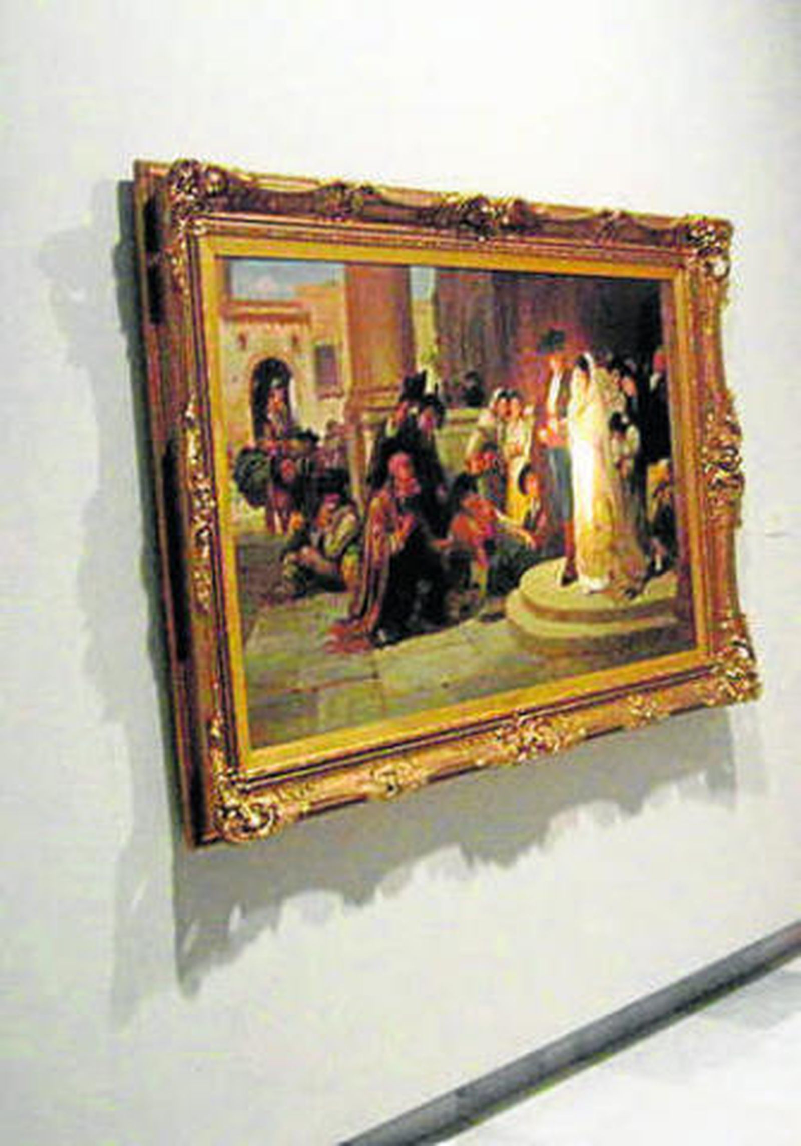 Un cuadro de la muestra.