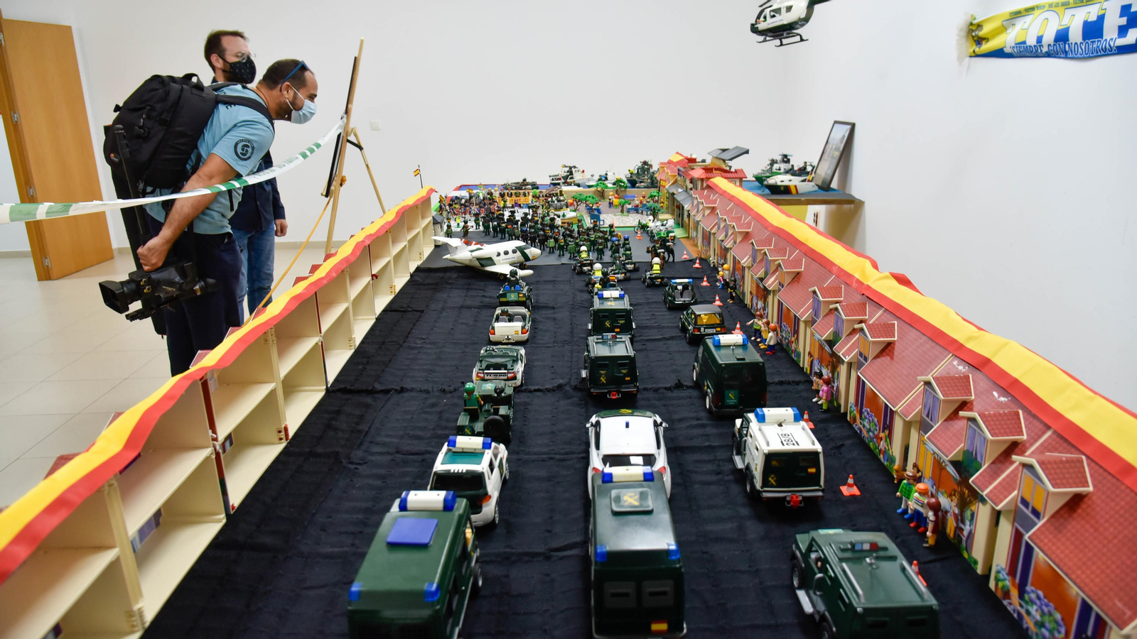 La exposición de Playmovil Homenaje a la Guardia Civil