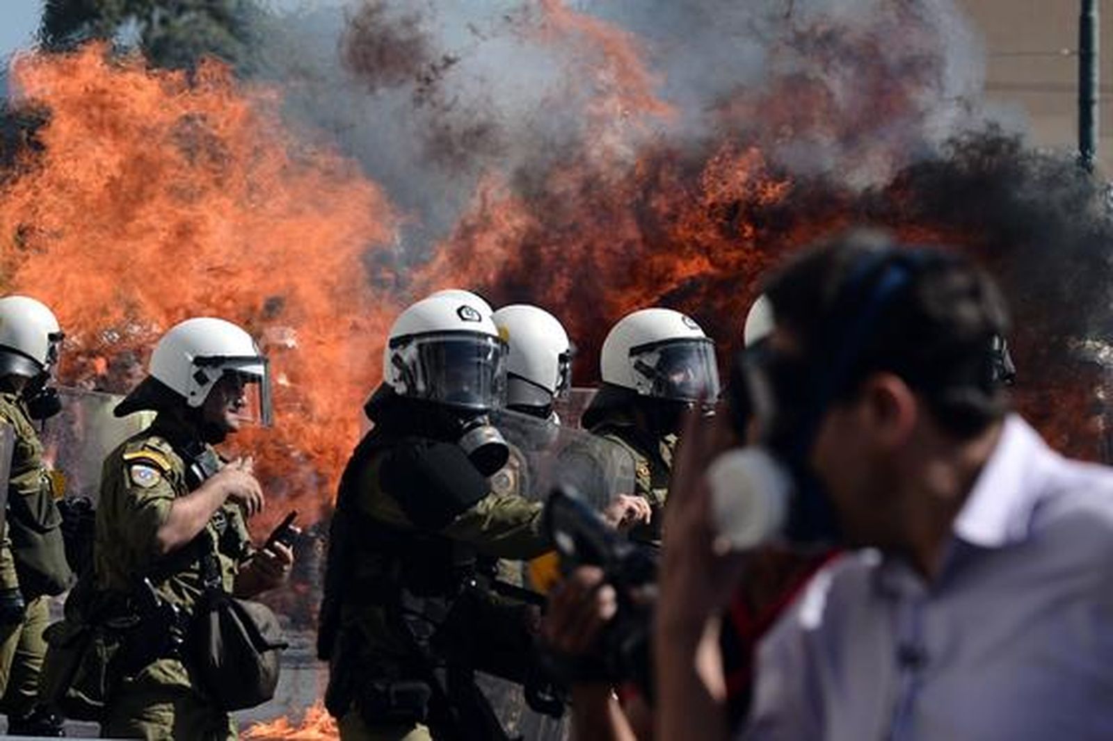 Un muerto por infarto en Grecia durante la segunda huelga general en un mes