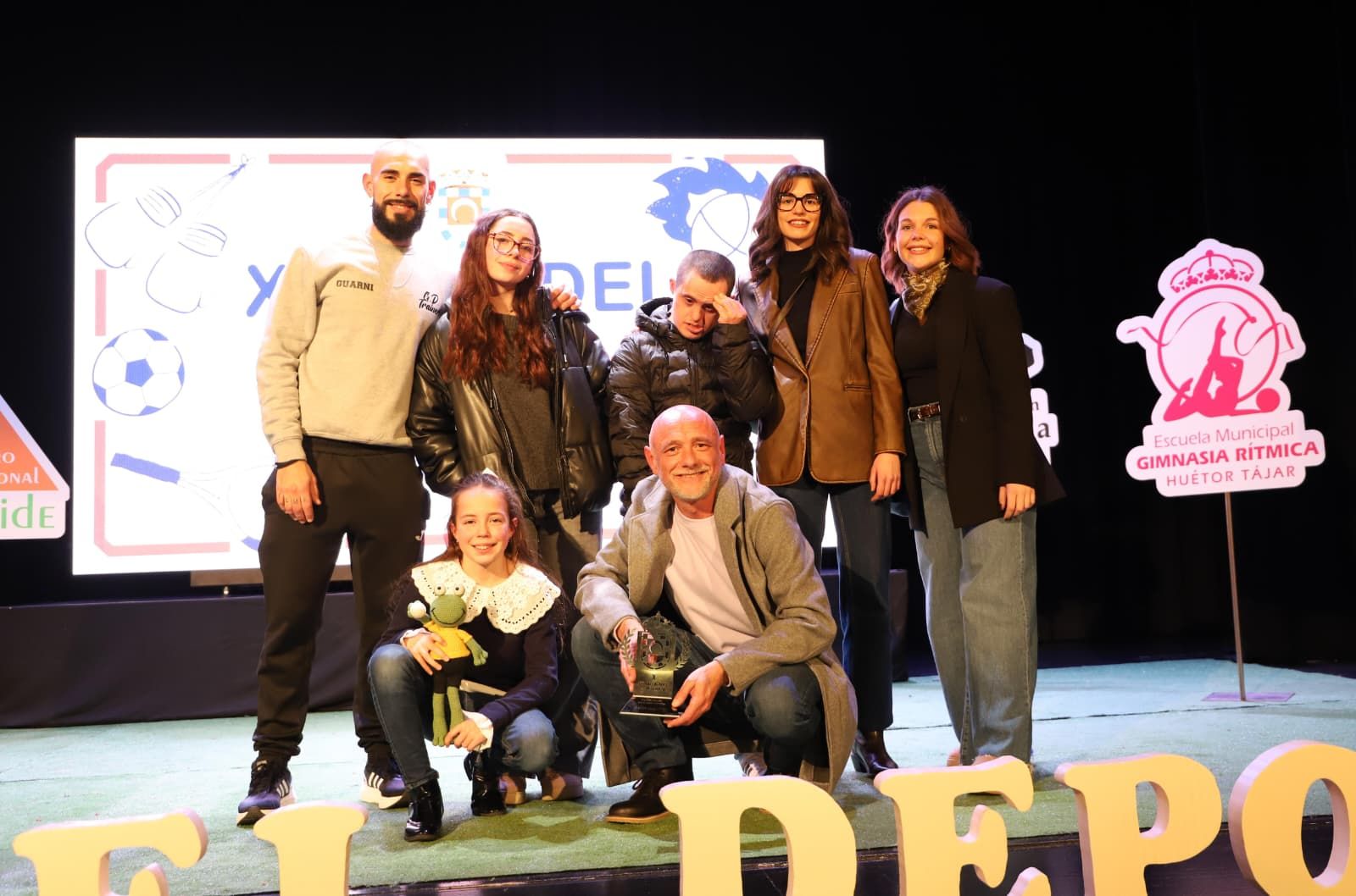 Entrega de unos de los premios.