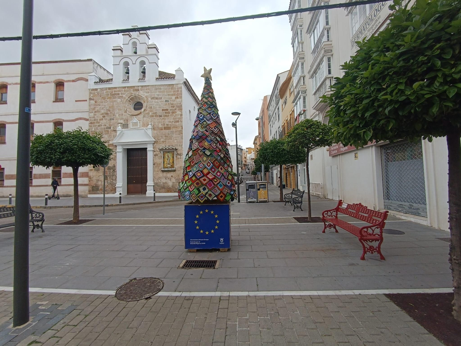 Árbol de ganchillo en Algeciras