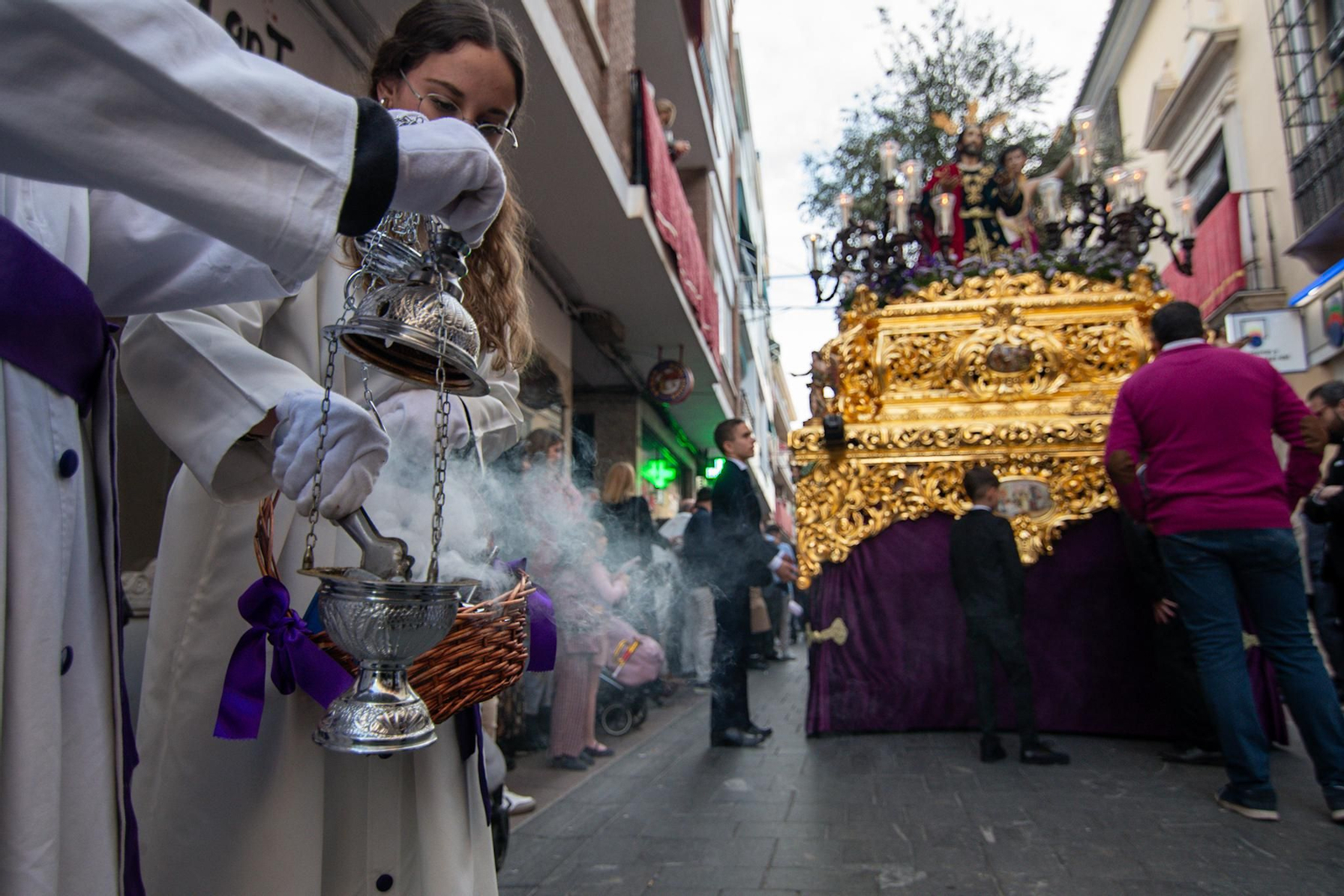 Jueves Santo en Montilla: El prendimiento y la procesión del Preso, en imágenes