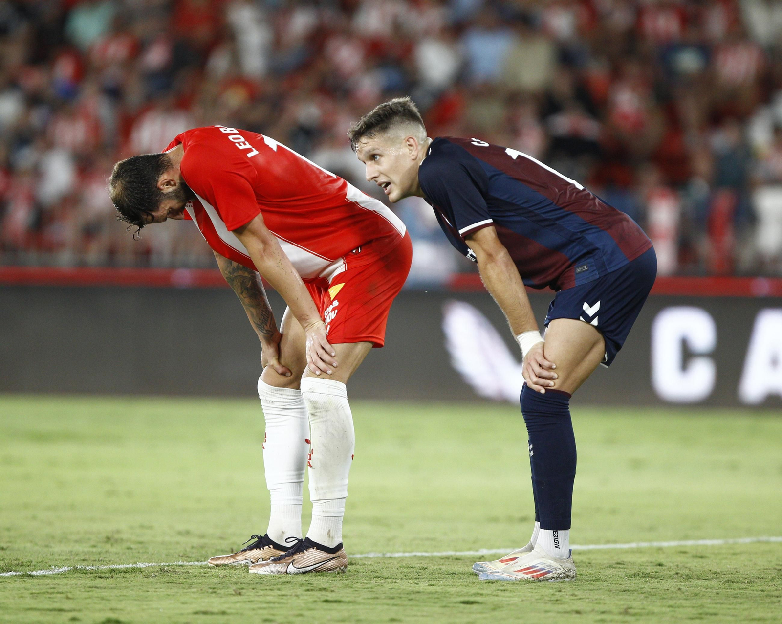 Las imágenes del partido de fútbol U.D. Almería-S.D. Eibar