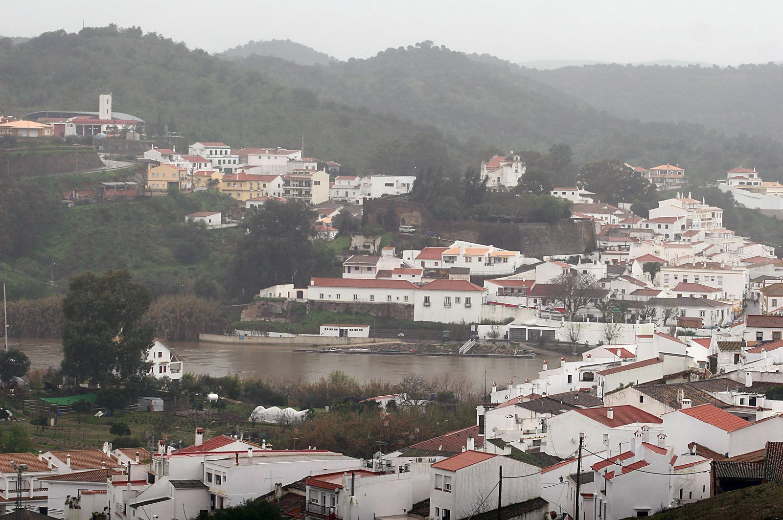 Sanlúcar de Guadiana, en el Andévalo onubense.