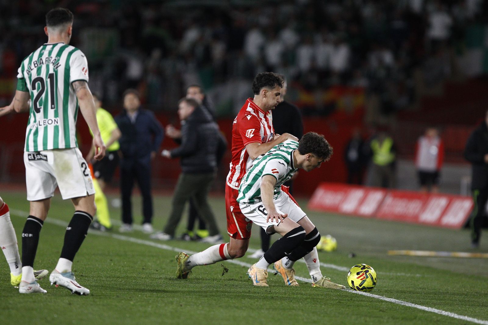 Las fotografías del partido U.D. Almería-Córdoba C.F.