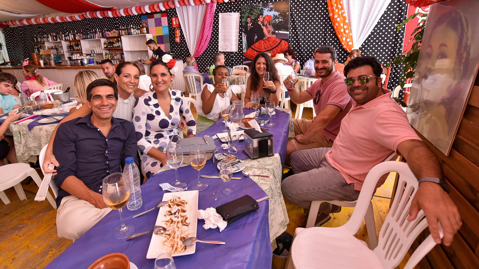 Búscate en las fotos del viernes en la Feria Real de Algeciras