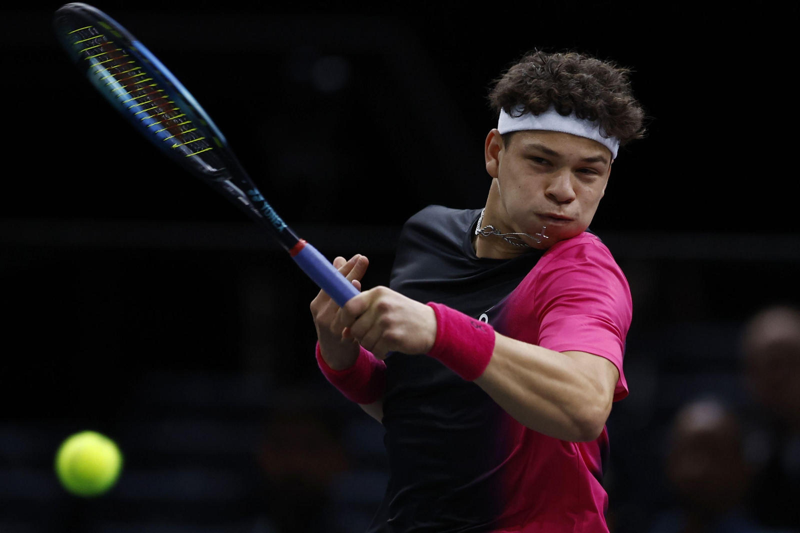 Alejandro Davidovich-Ben Shelton, en fotos