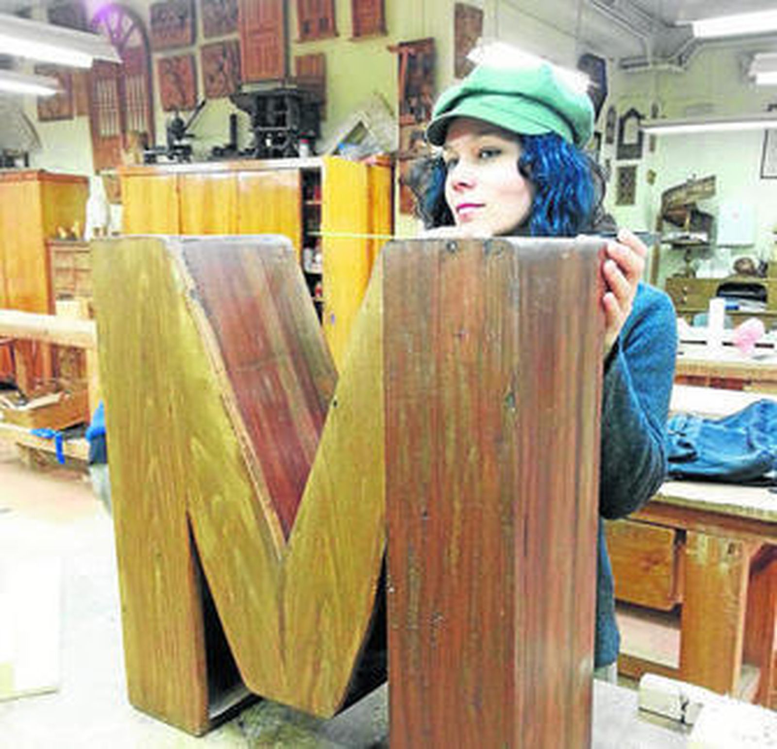 Una de las piezas que formarán parte de la exposición 'La letra en el taller'.