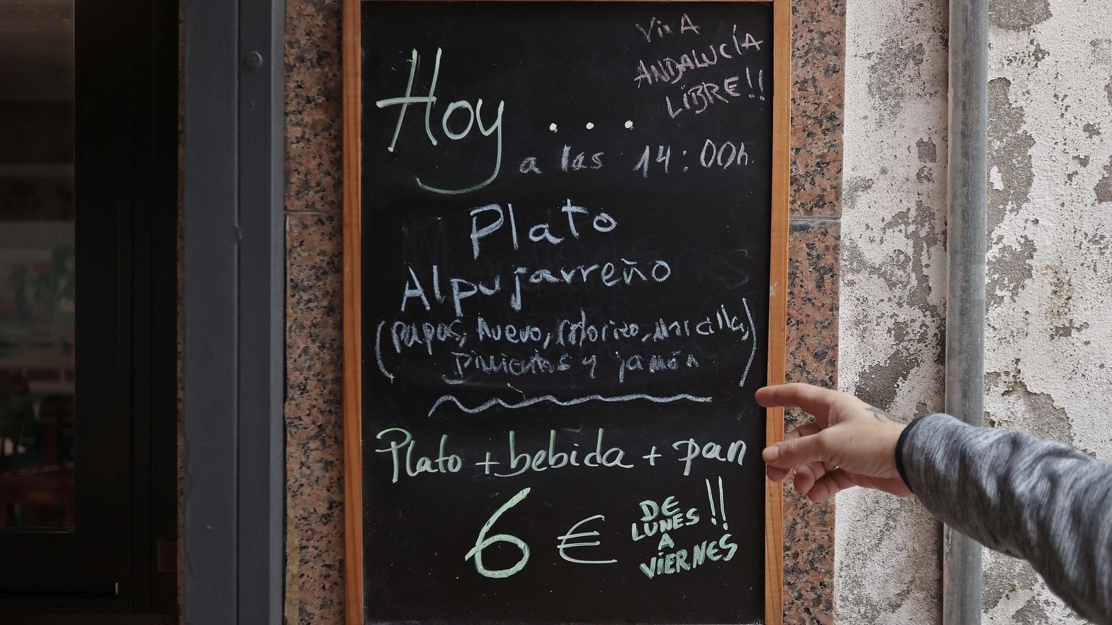 El plato del día, uno de los reclamos de Contratiempo.