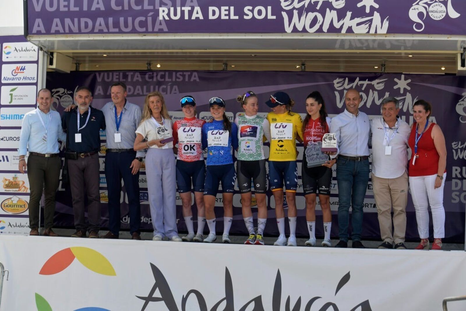 Las mejores imágenes de la segunda etapa de la Vuelta Andalucía Elite Women