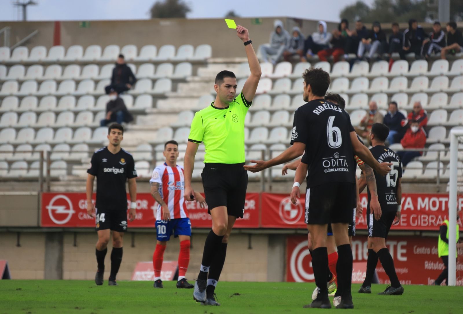 Lax Franco, en el Algeciras-Nàstic.