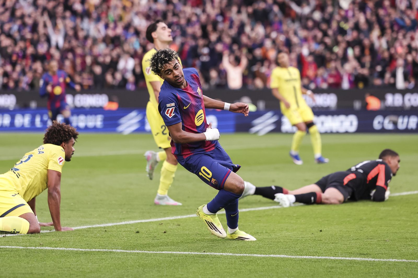 Las fotos del Barcelona-Villarreal en la gran tarde de Lamine