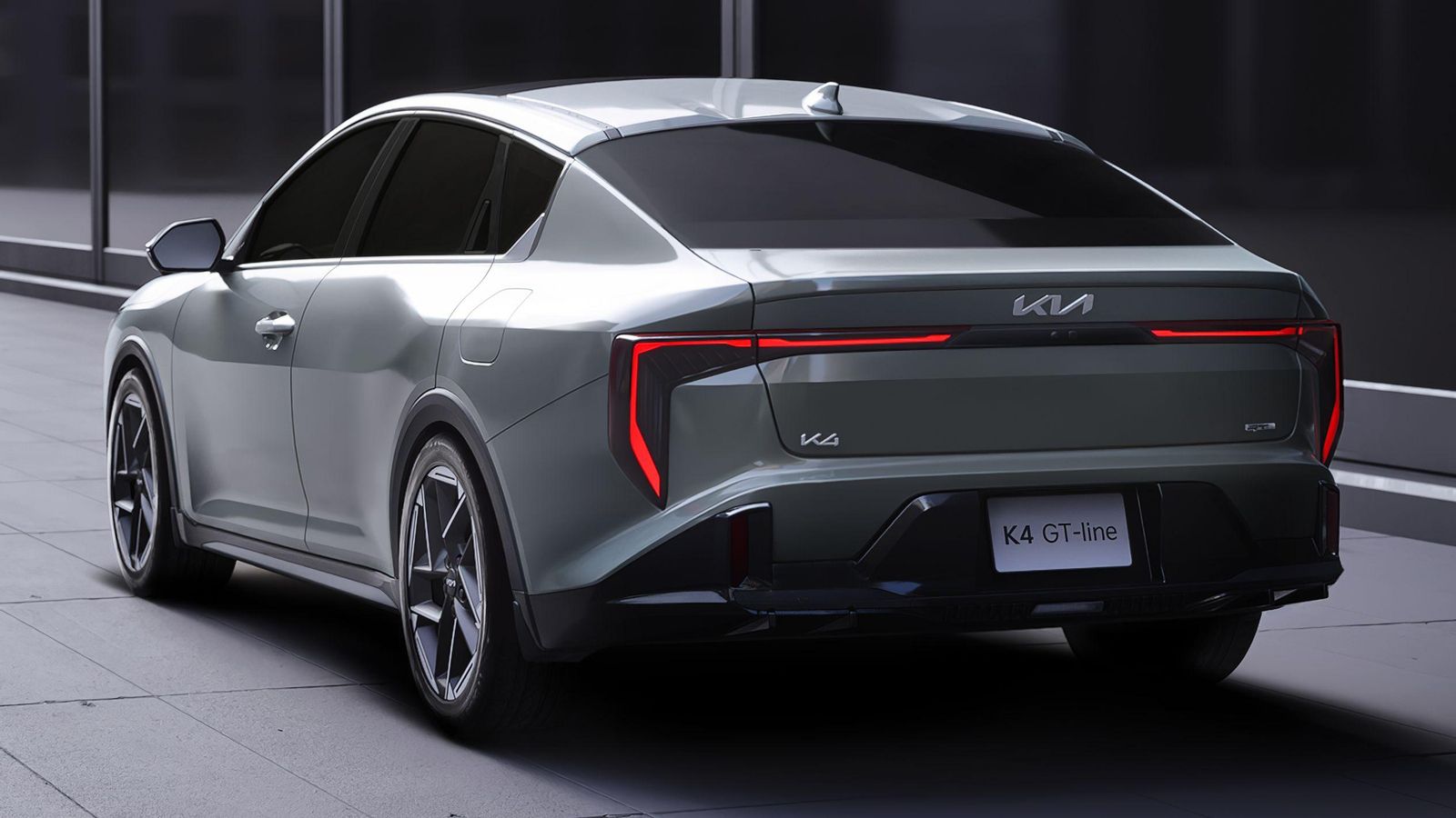 En otros mercados también está a la venta con esta carrocería de sedán de cuatro puertas o fastback, tal como la denomina Kia a una semejante en el EV4.