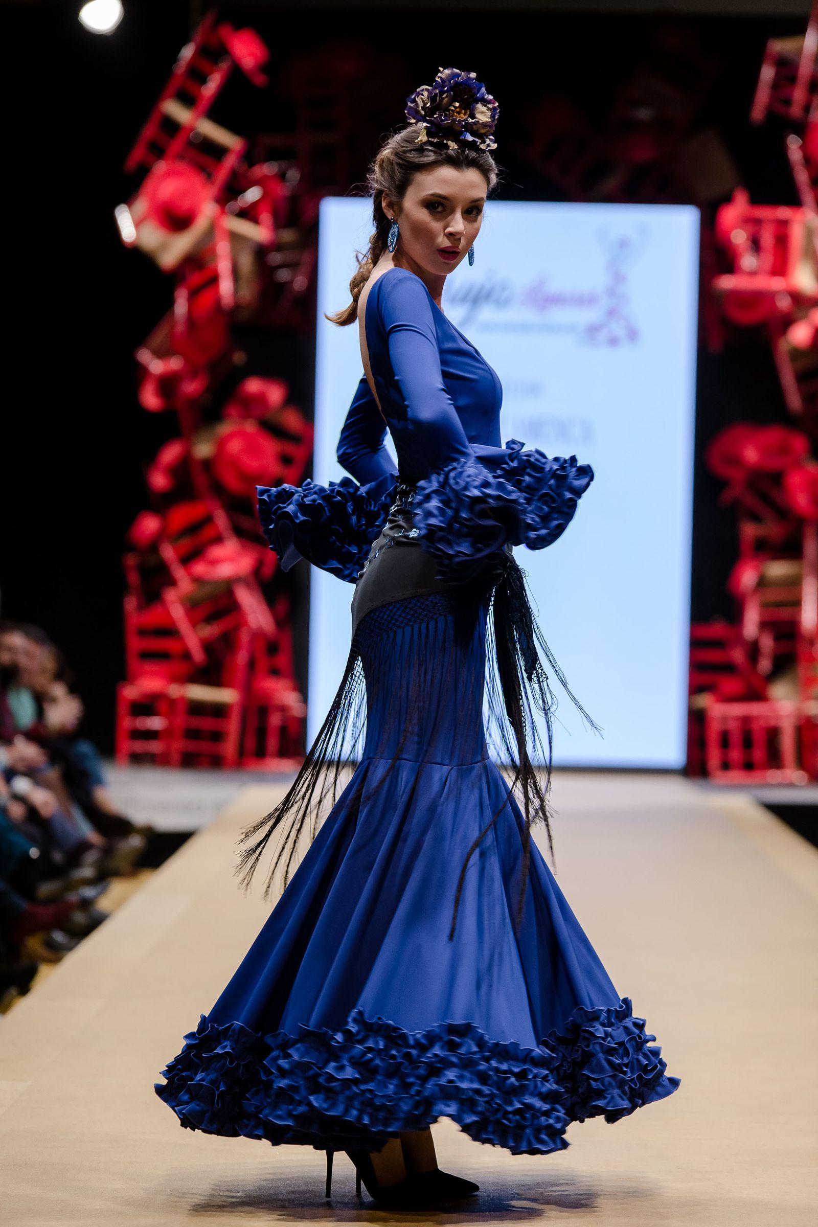 Pasarela Flamenca Jerez 2019: Maruja Lunares, el desfile en imágenes