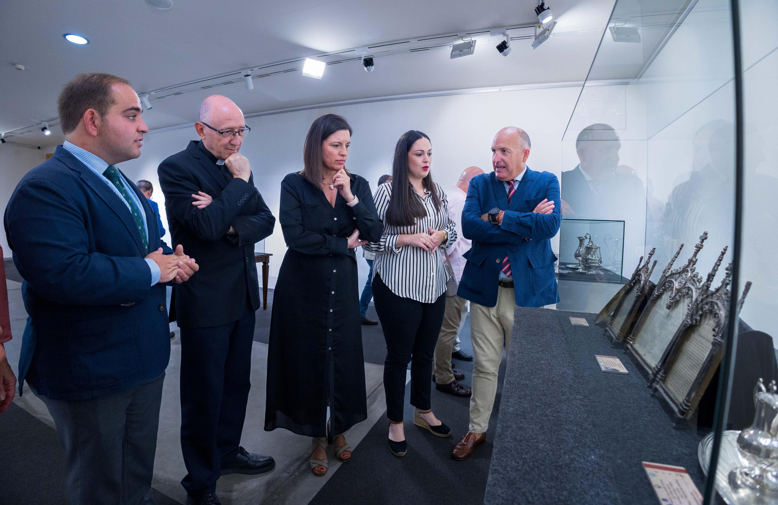 Inauguración de la exposición 'Panis Vitae' por el Corpus de San Fernando