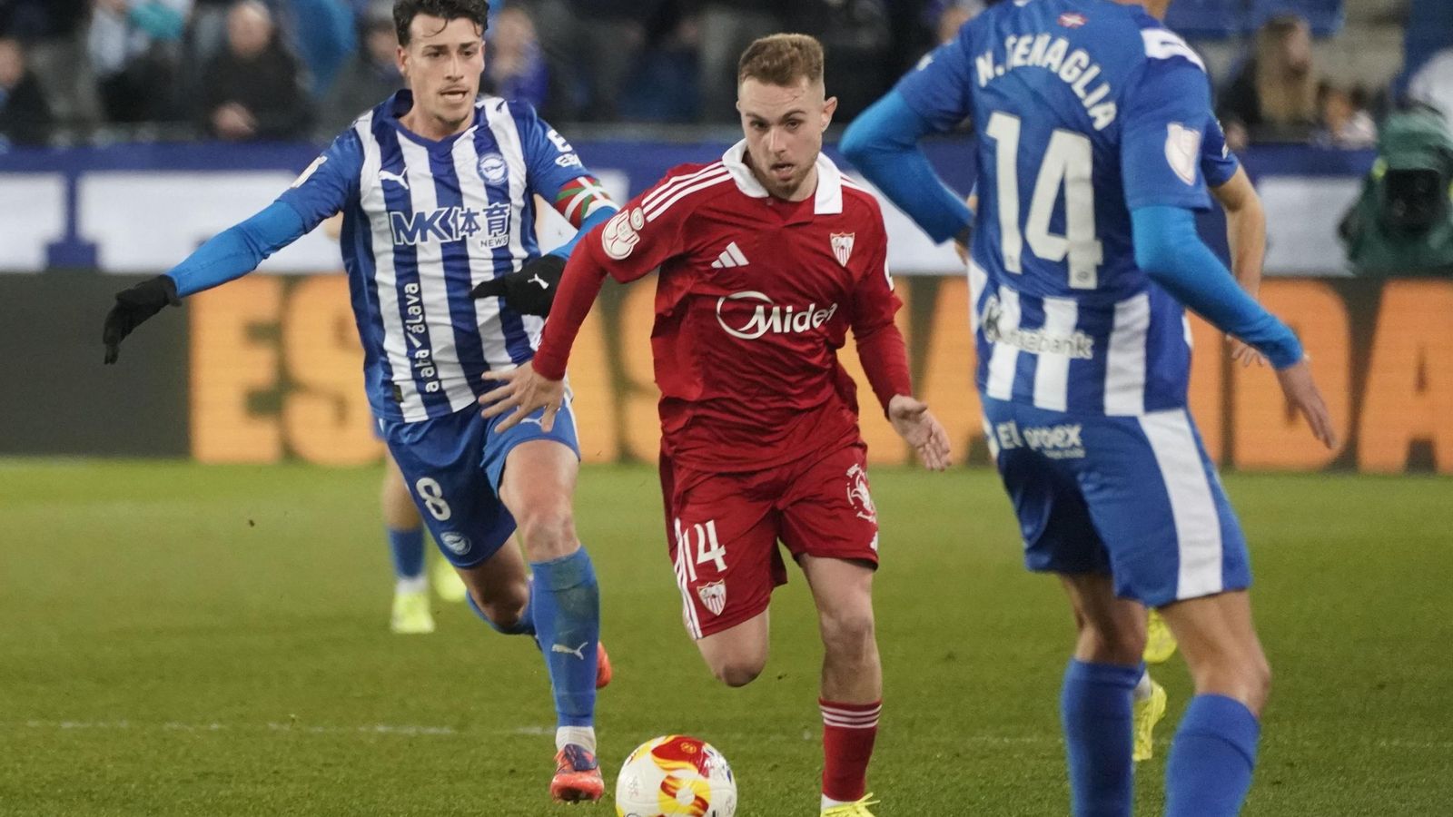 Las fotos del Alavés - Sevilla de Copa del Rey