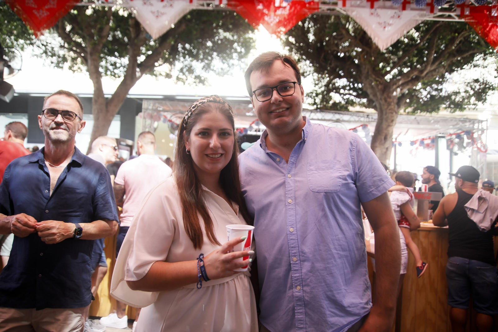 Imágenes del primer día de la feria de Almería