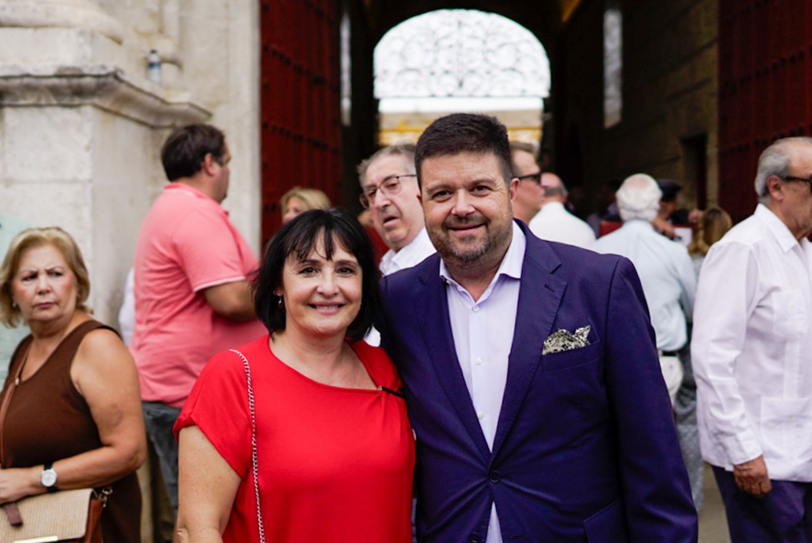 Pedro Avendaño y Macarena Mejías