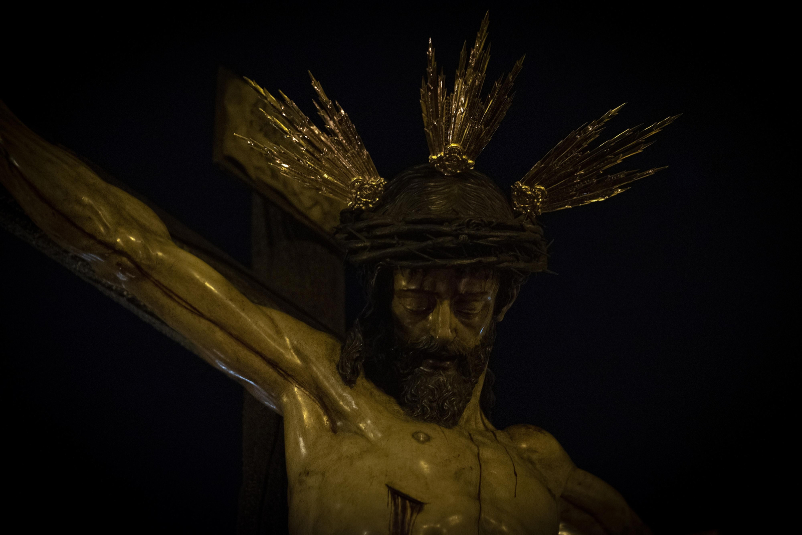 Las imágenes de la hermandad de El Calvario